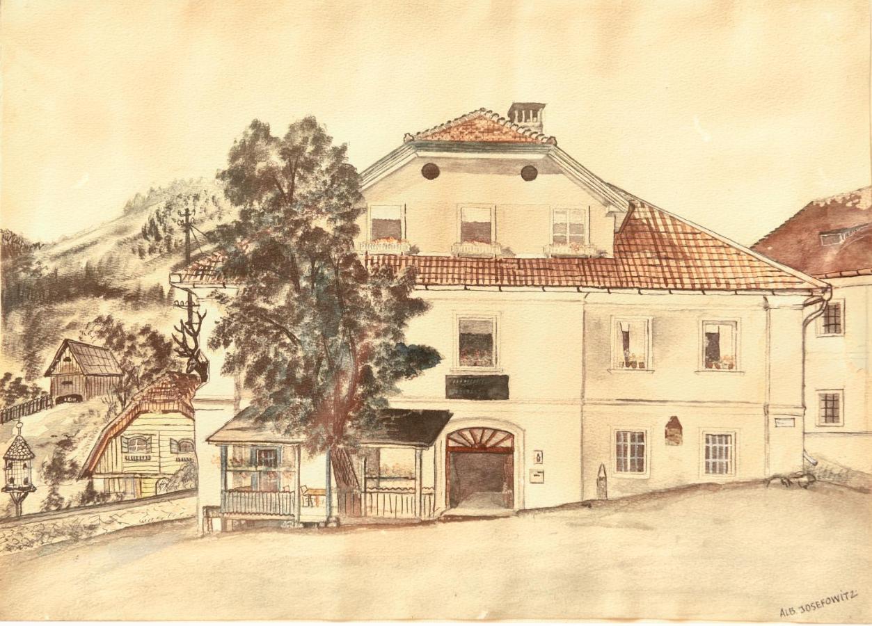Gasthof Hirschenwirt Schöder Buitenkant foto